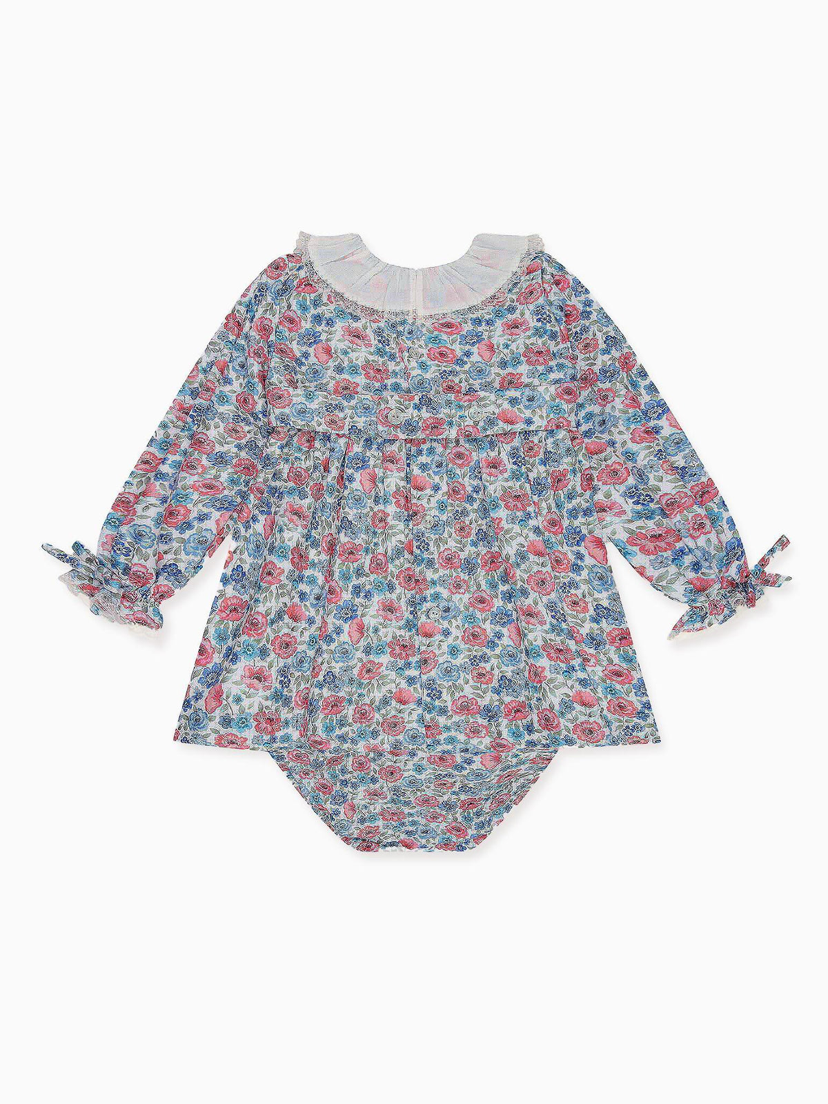 Pink Floral Juliana Baby Girl Set