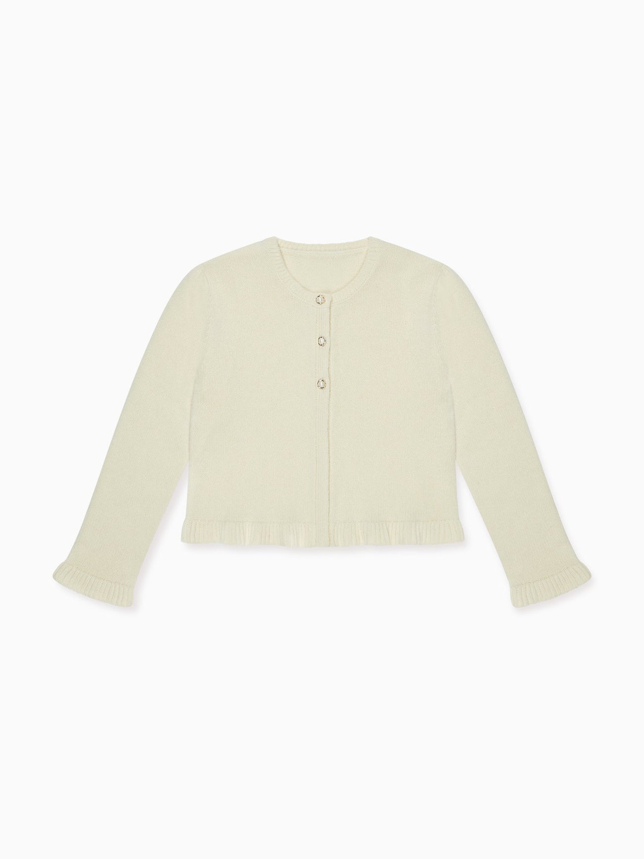 Ivory Jupiter Cashmere Girl Cardigan