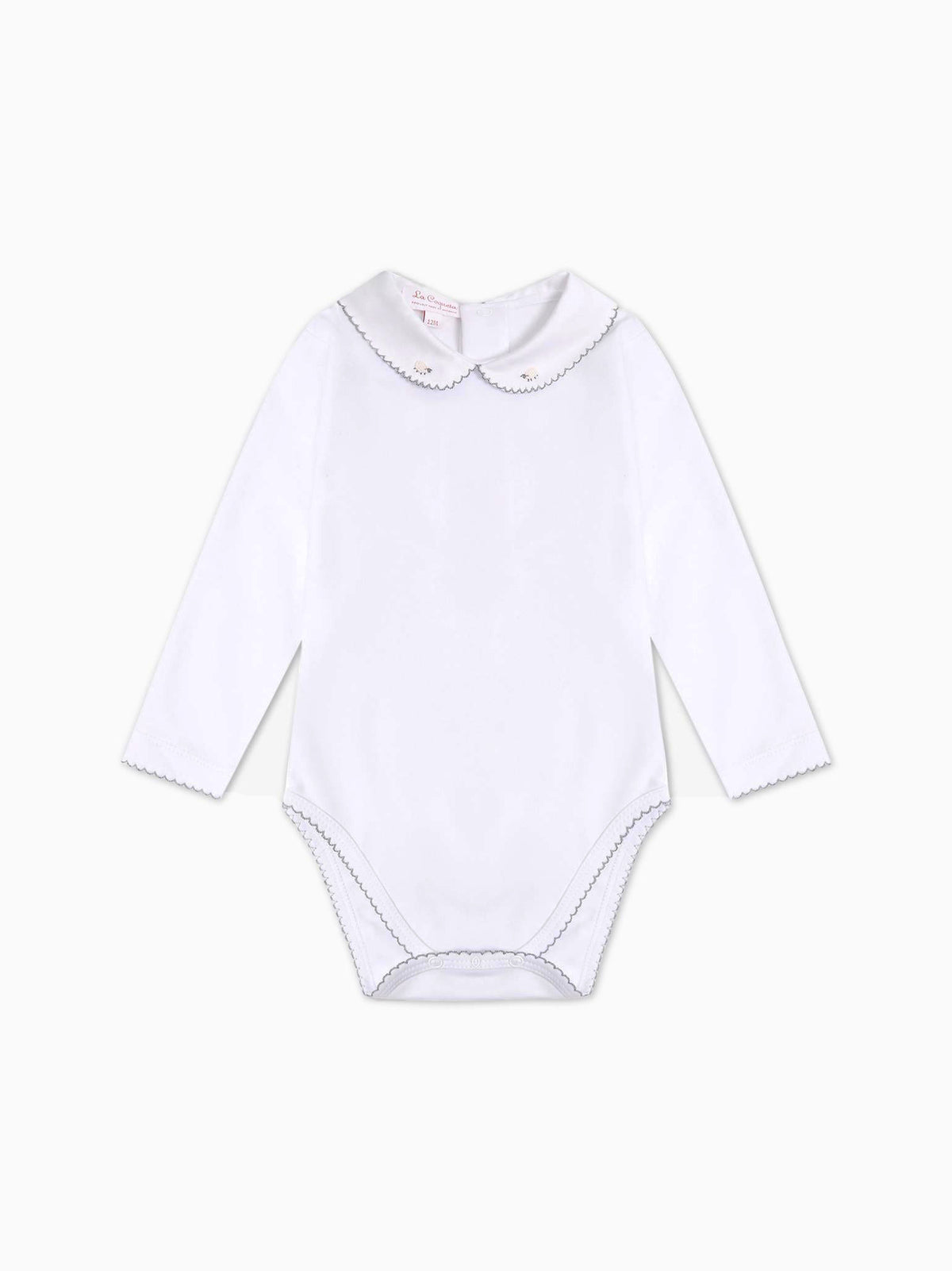 White Lamb Baby Body Vest