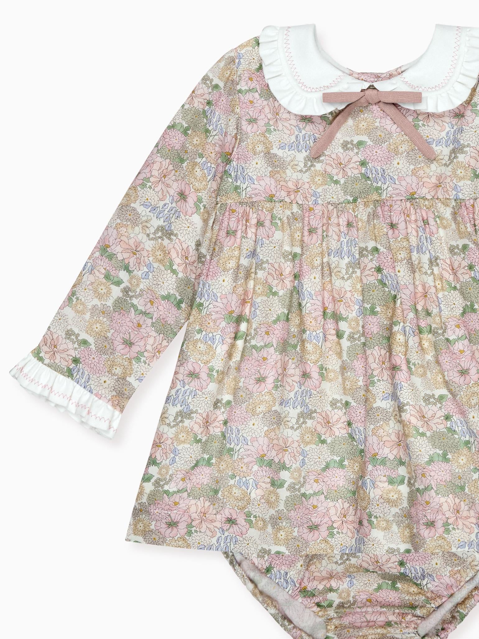 Pink Floral Laura Baby Girl Set