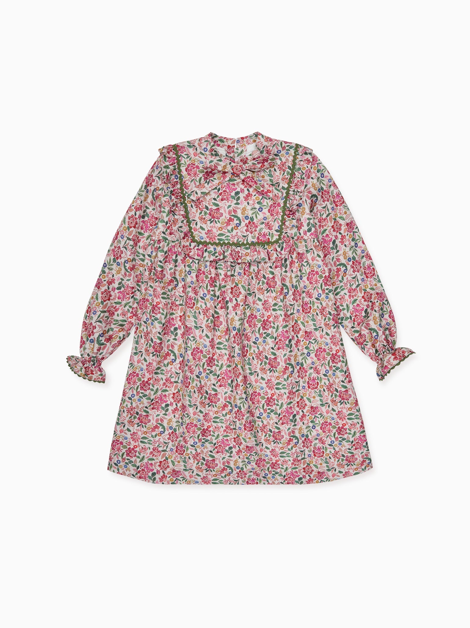 Pink Floral Laurelia Girl Empire Dress