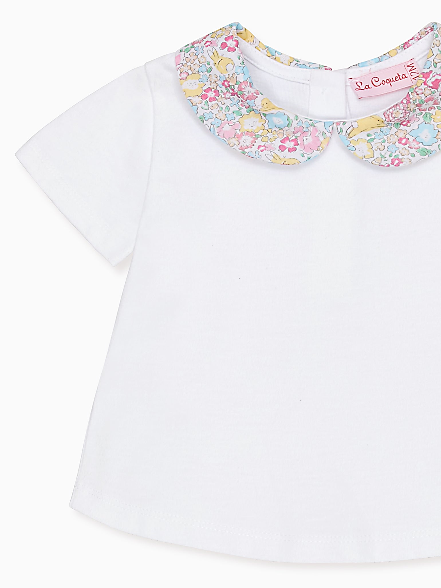 Pink Bunny Leo Baby Girl Top