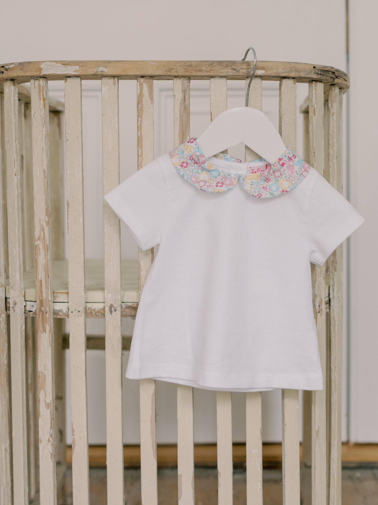 Leo Baby Girl Top & Nova Baby Girl Dungarees Outfit Bundle