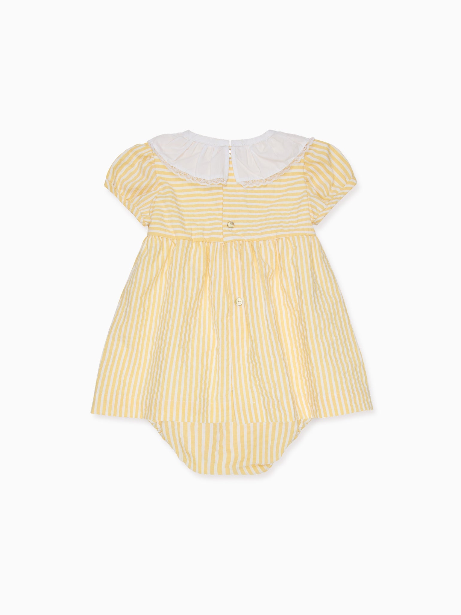 Lemon Stripe Liliana Baby Girl Set
