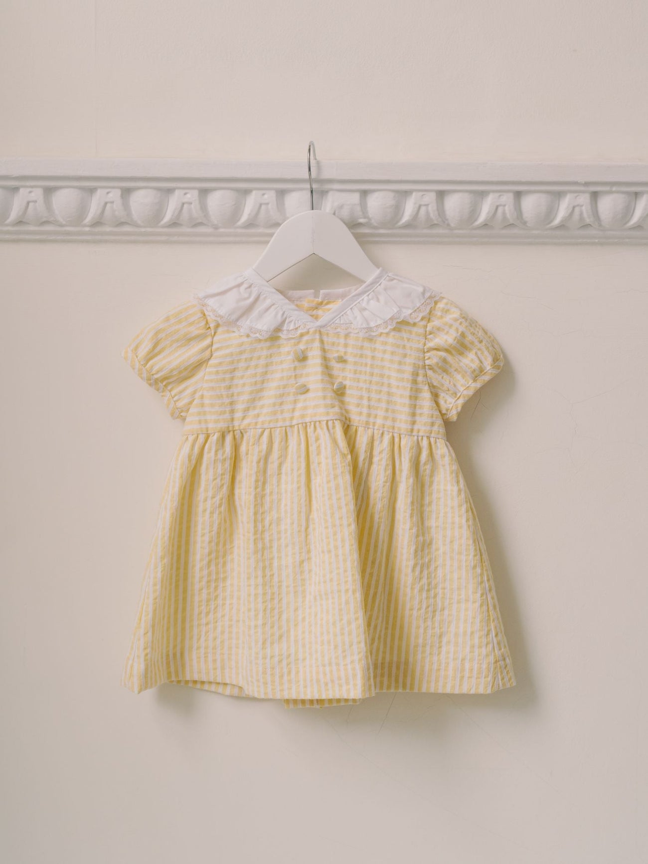 Lemon Stripe Liliana Baby Girl Set