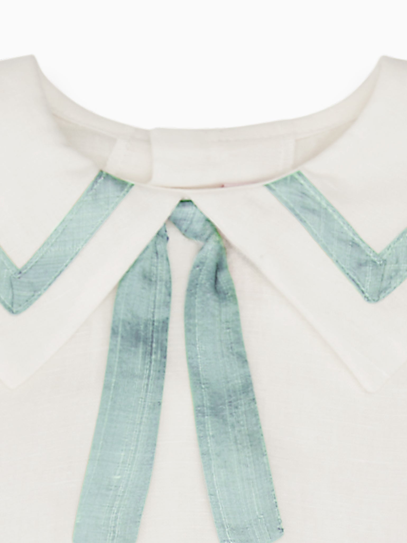 Sage Green Lirio Ceremony Silk Baby Boy Set