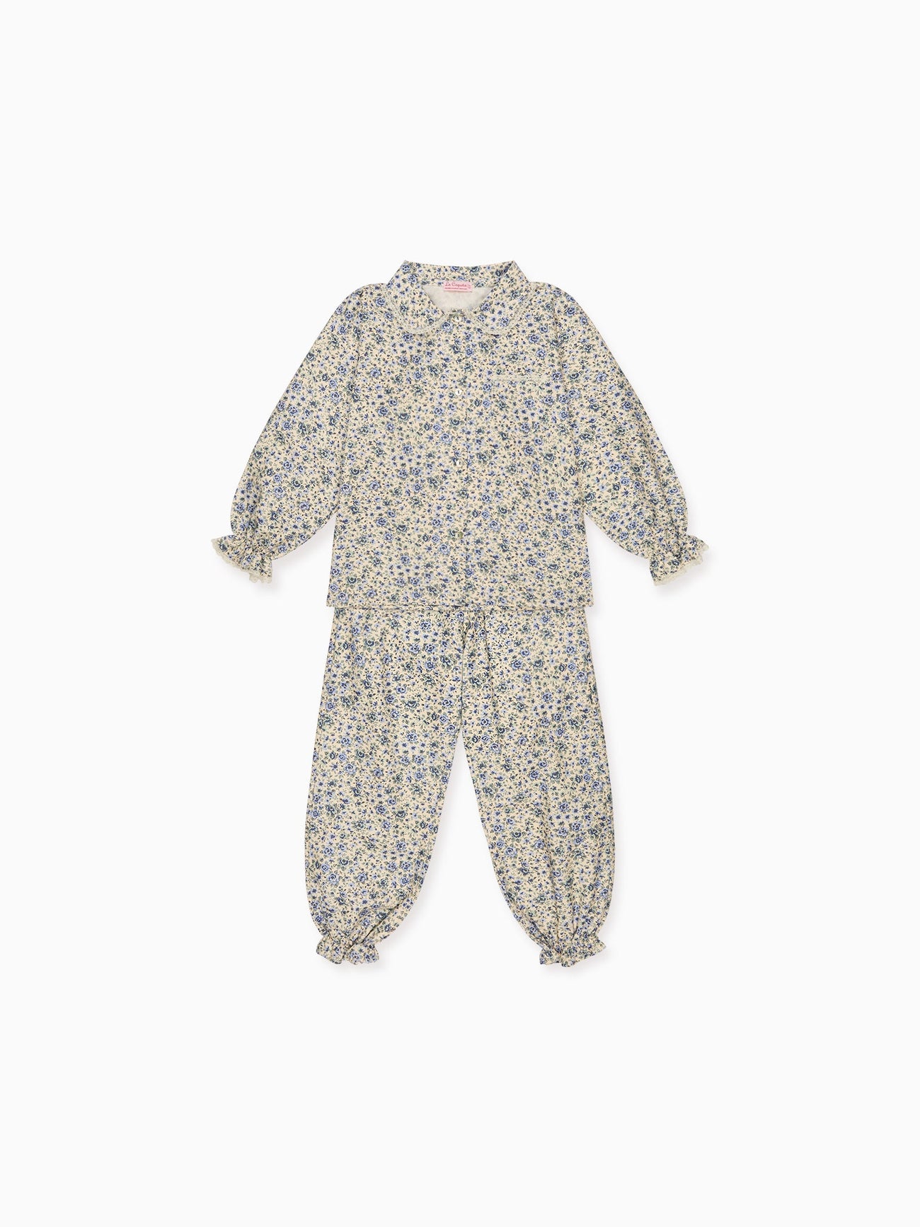 Blue Floral Lorna Girl Pyjamas