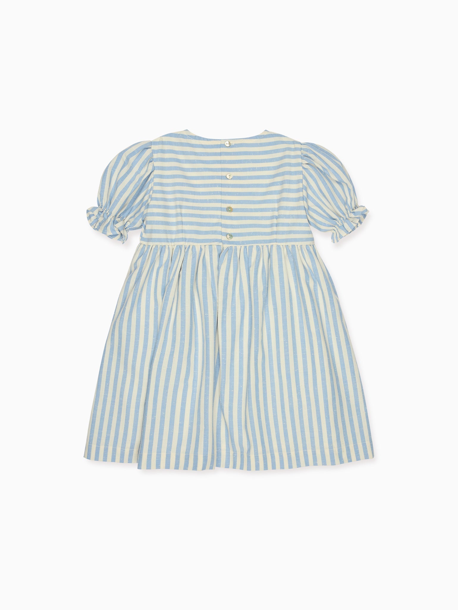 Blue Stripe Luciana Girl Dress