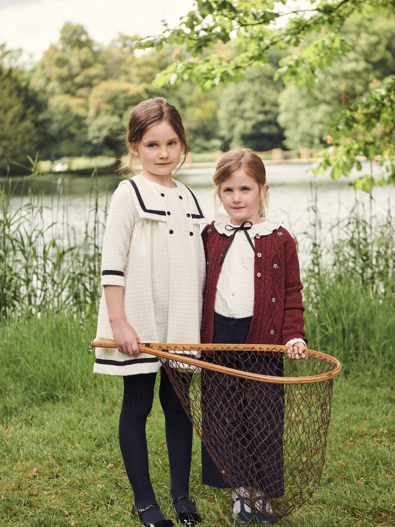 Ivory Lucinda Girl Empire Dress