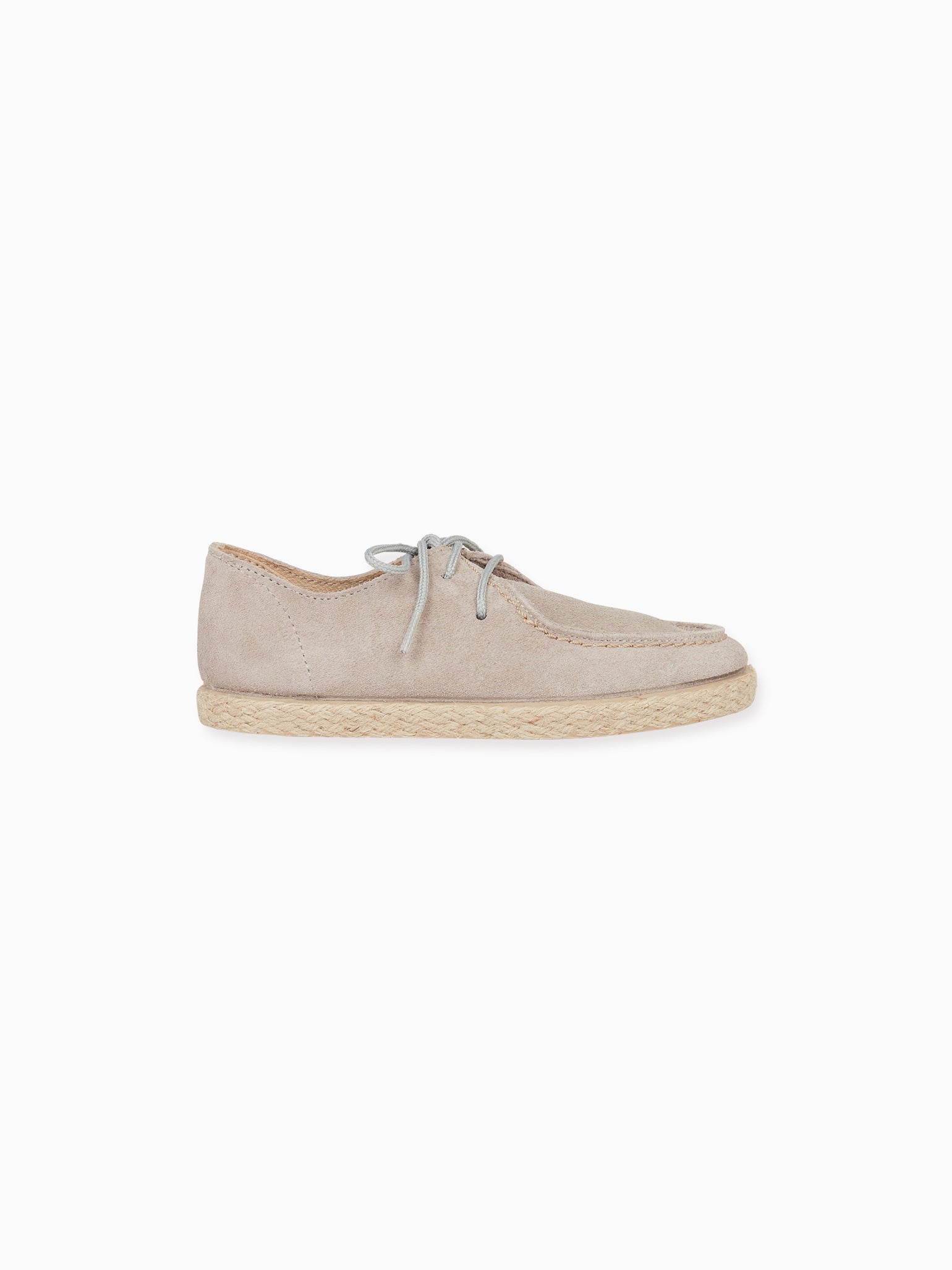 Grey Maddox Suede Boy Espadrille