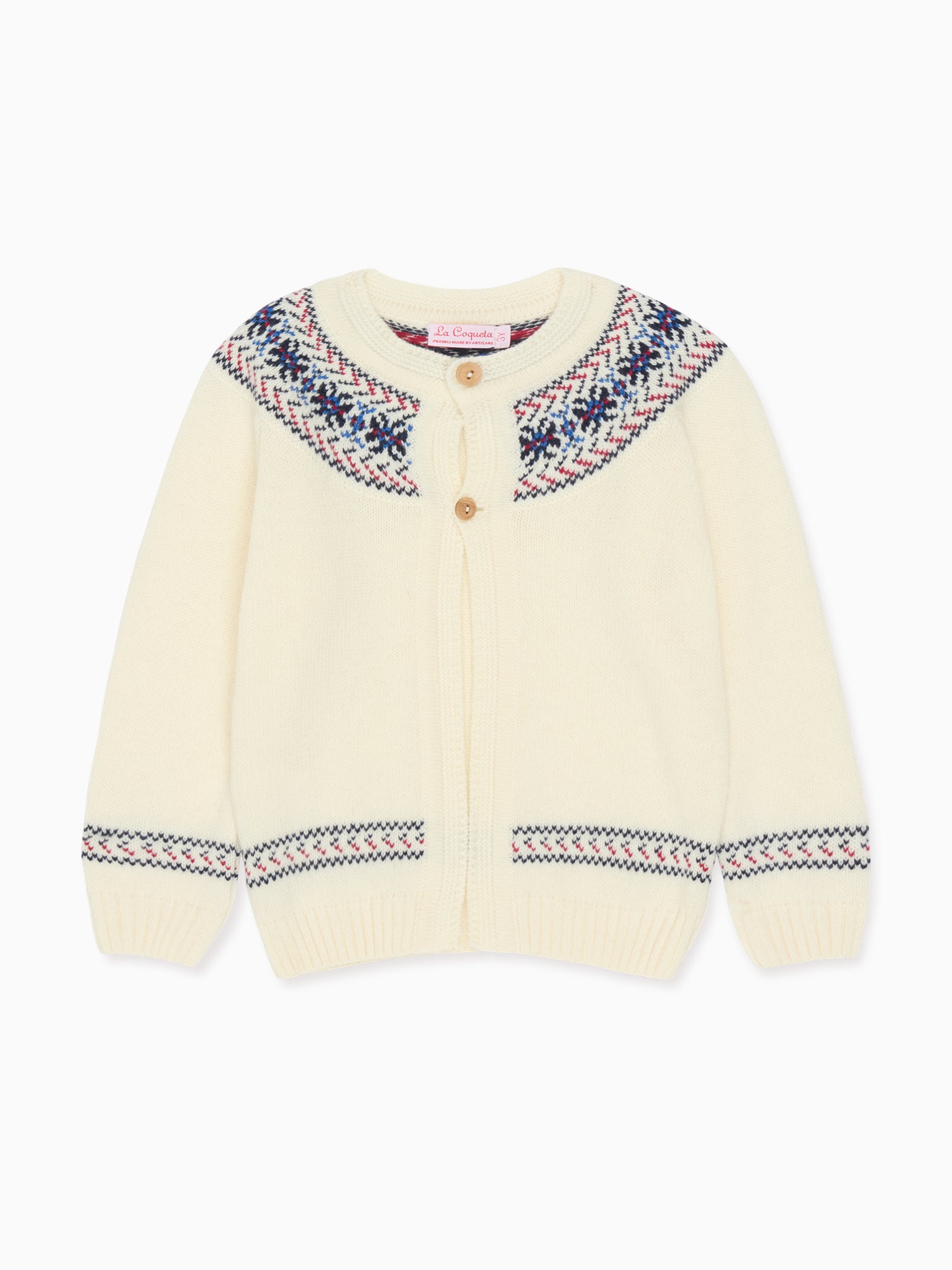 Baby girl fair isle cardigan online