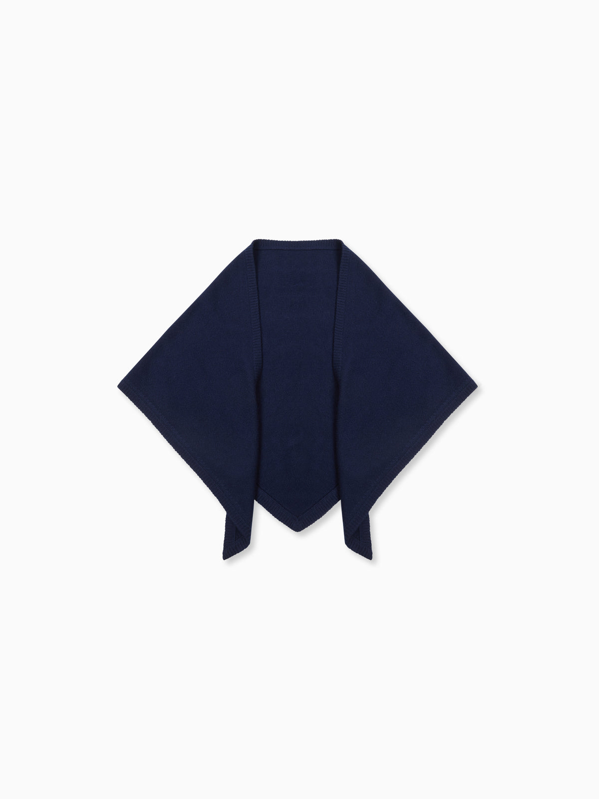 Navy Cashmere Womens Shawl