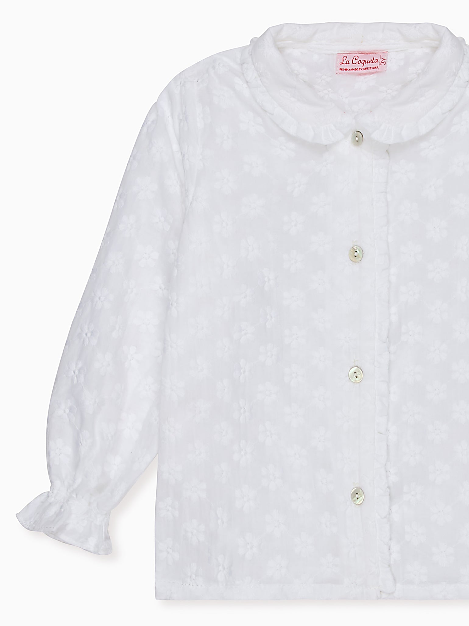 Off White Nelida Baby Girl Shirt