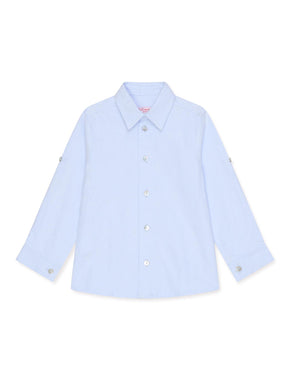 Blue Nico Long Sleeve Boy Shirt