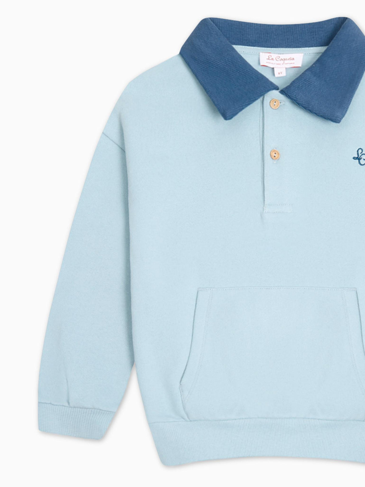 Dusty Blue Ivan Kids Sweatshirt