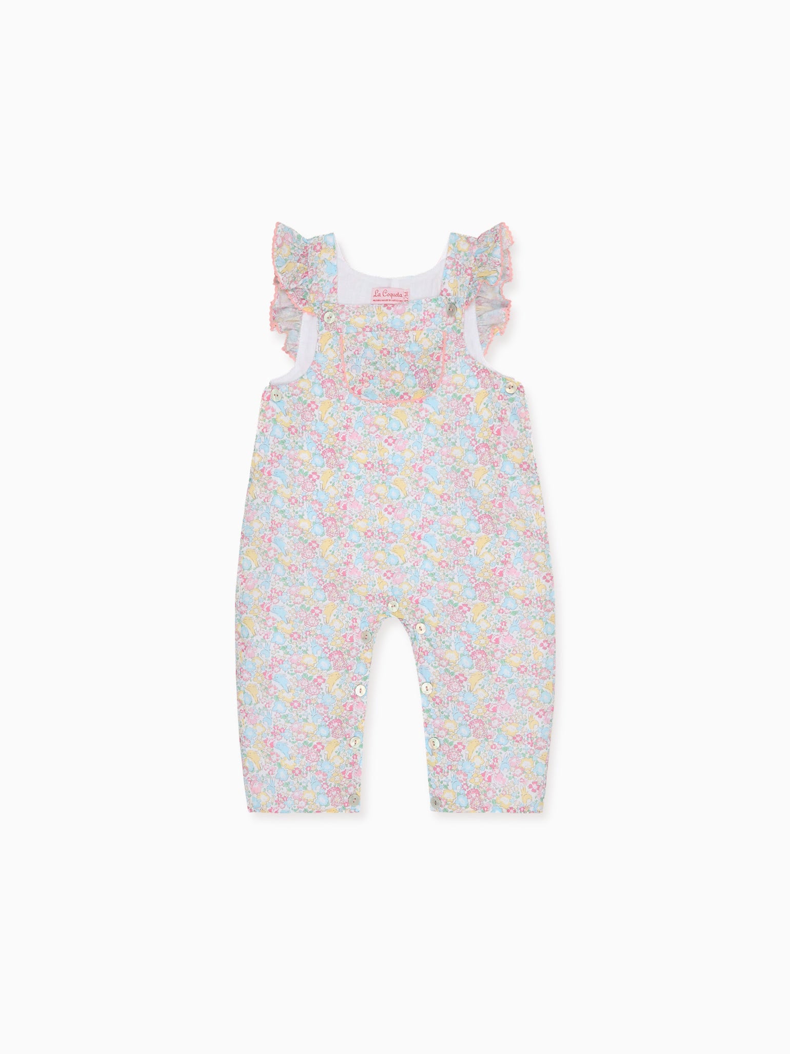 Leo Baby Girl Top & Nova Baby Girl Dungarees Outfit Bundle
