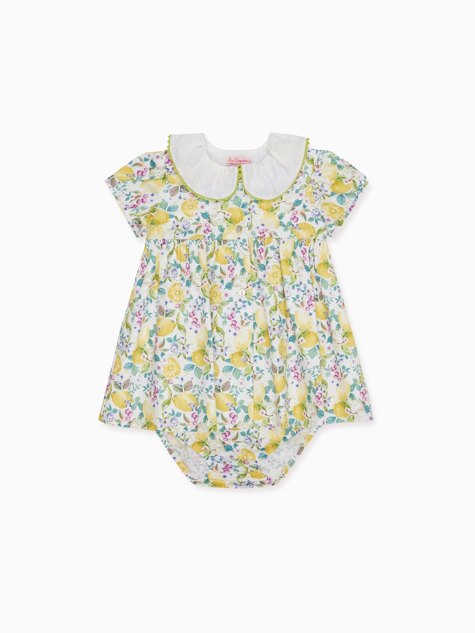 Yellow Lemons Patricia Baby Girl Set