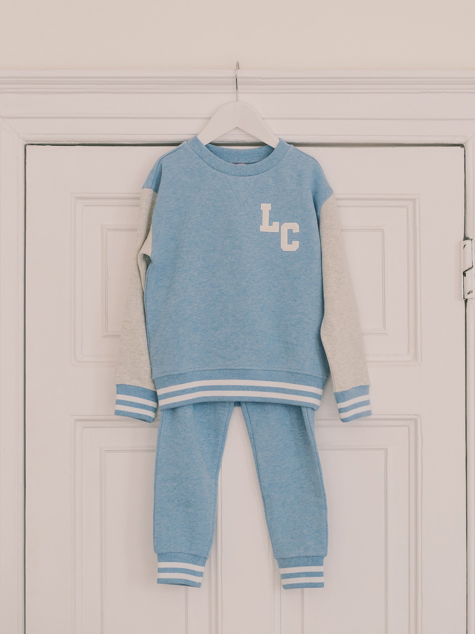 Dusty Blue Pernille Kids Tracksuit