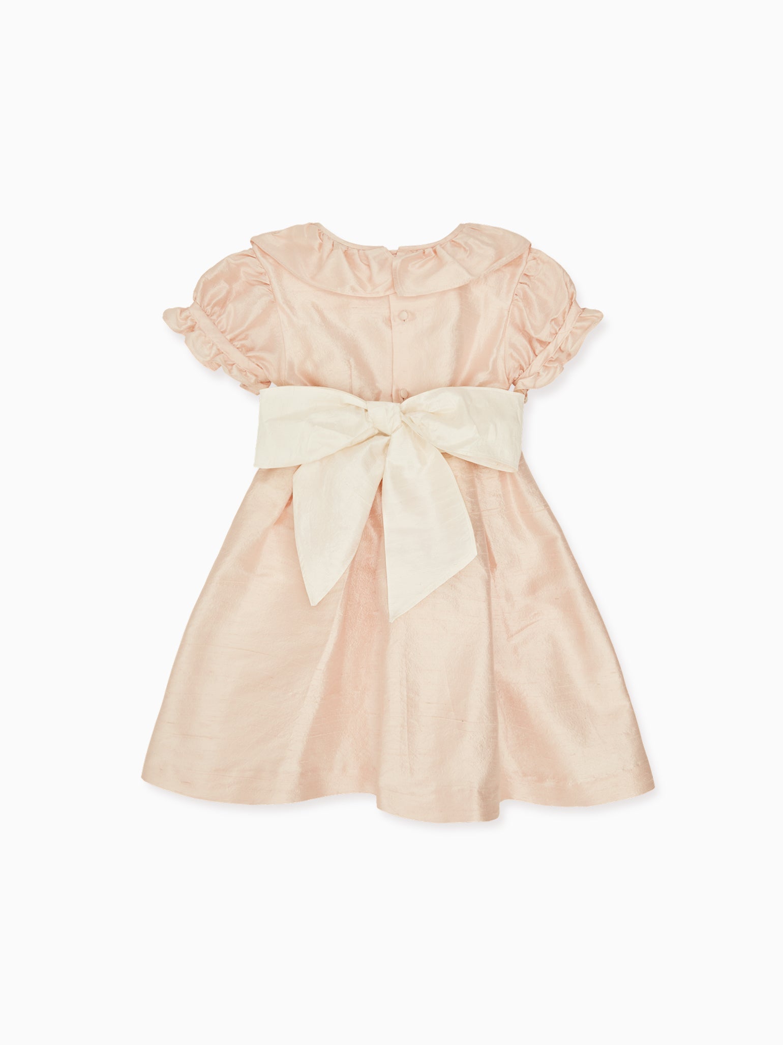 Dusty Pink Azalea Ceremony Girl Silk Dress