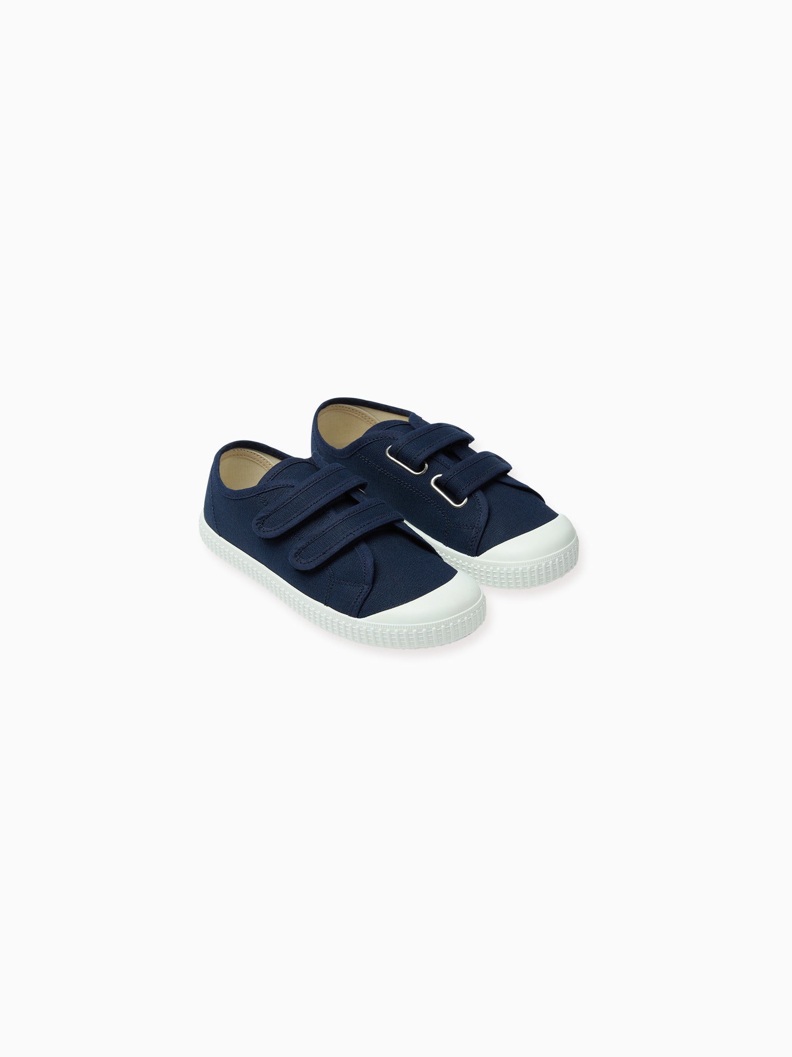 Navy Plimsoll Kids Shoes