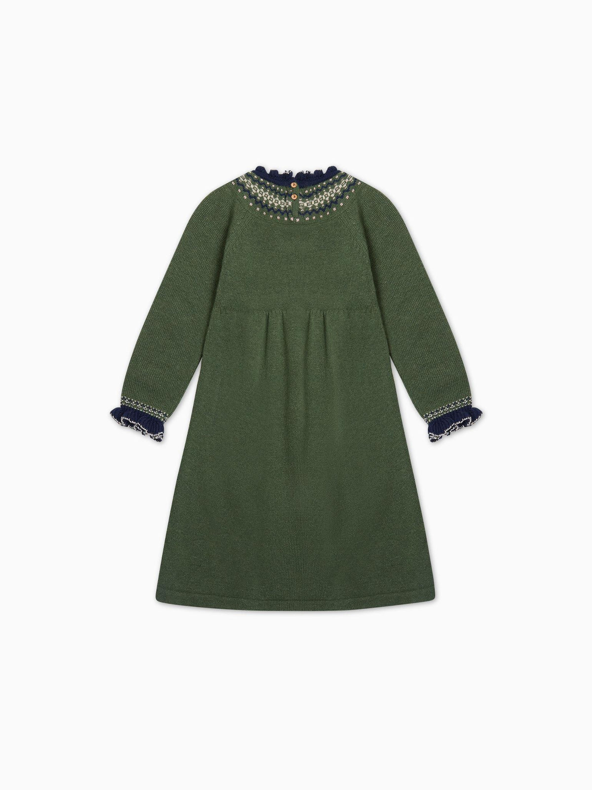 Olive Raquel Fair Isle Girl Knitted Dress