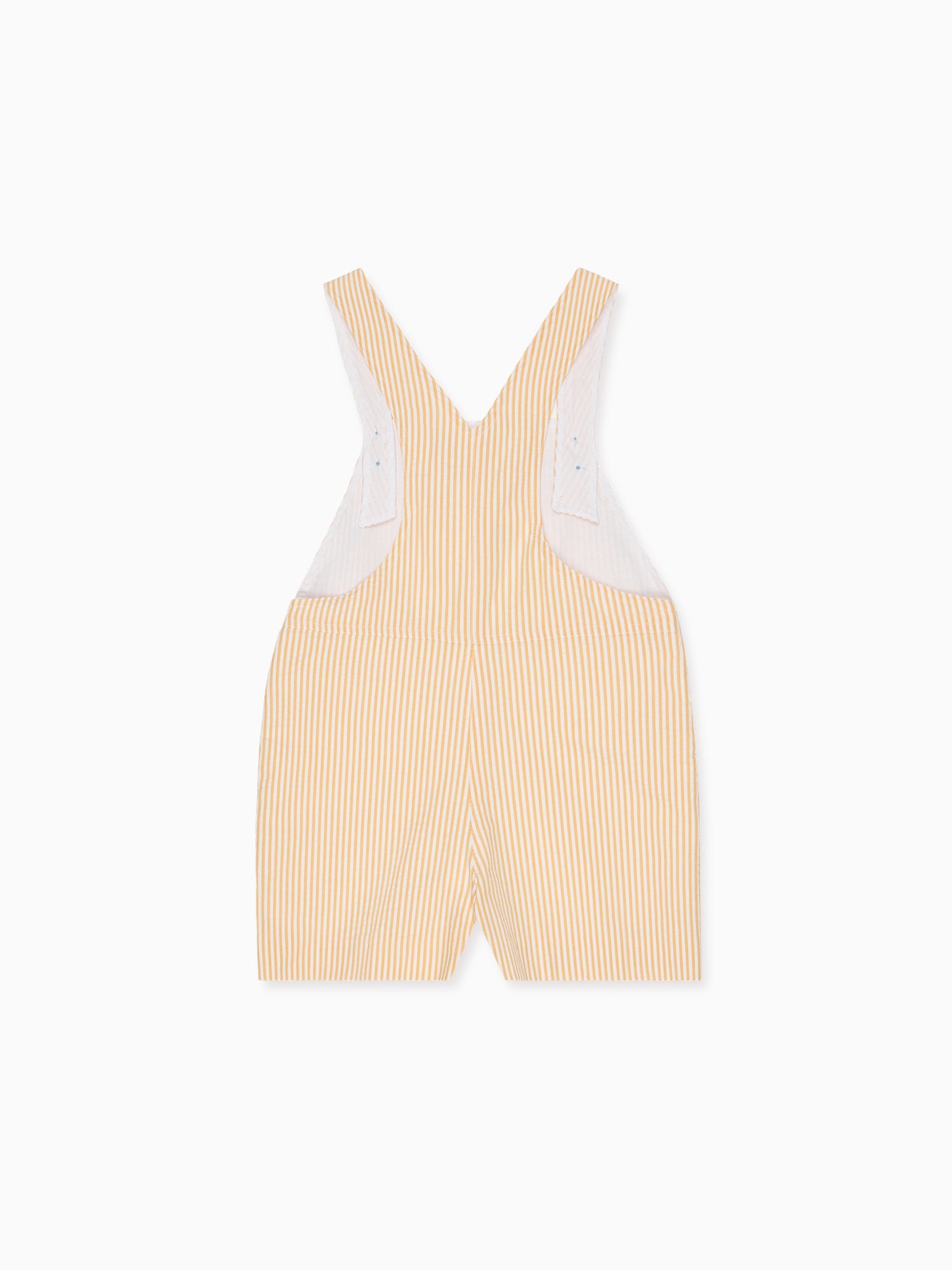 Yellow Stripe Ringo Baby Dungarees