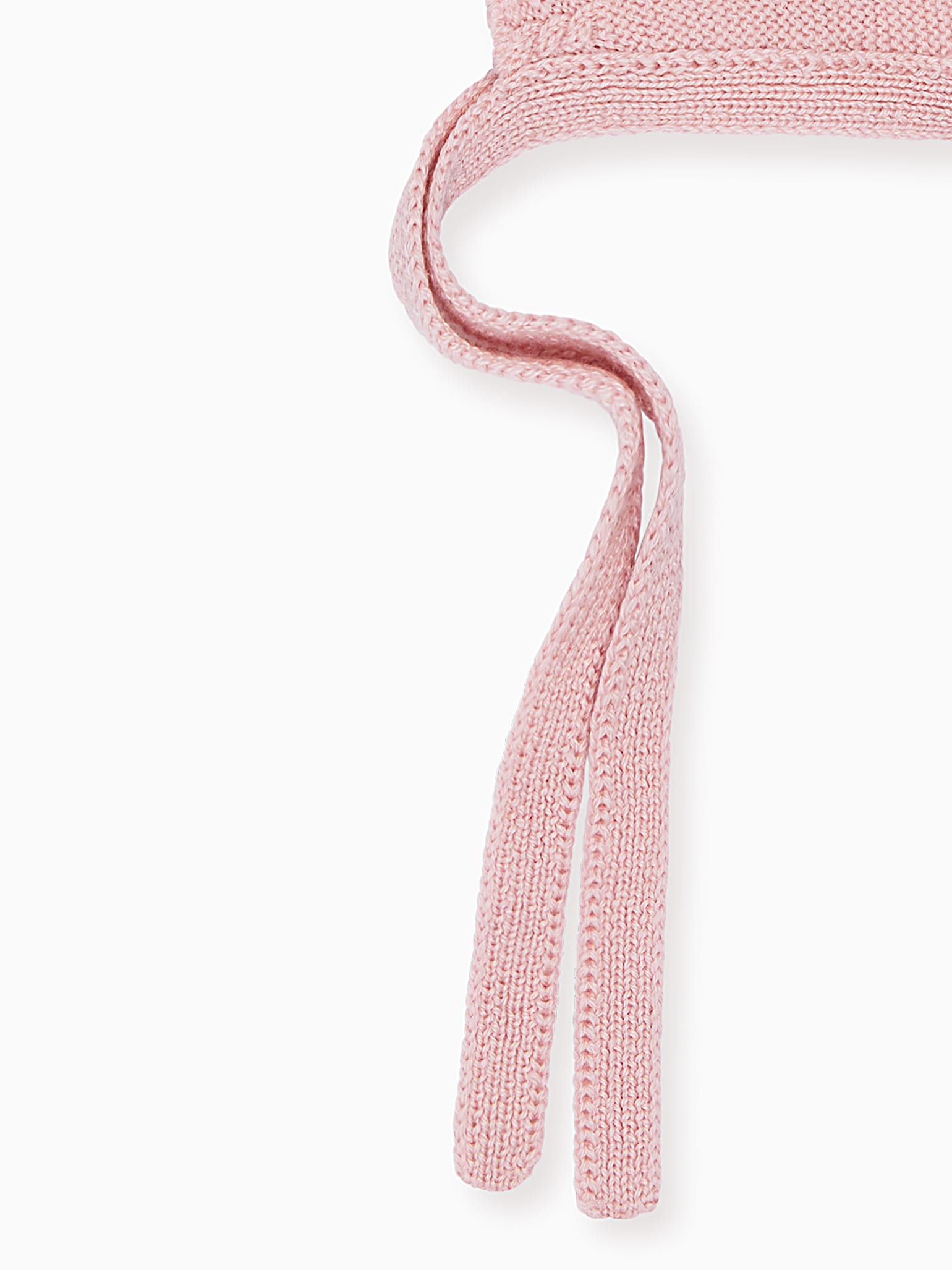 Pink Rixo Merino Baby Girl Bonnet