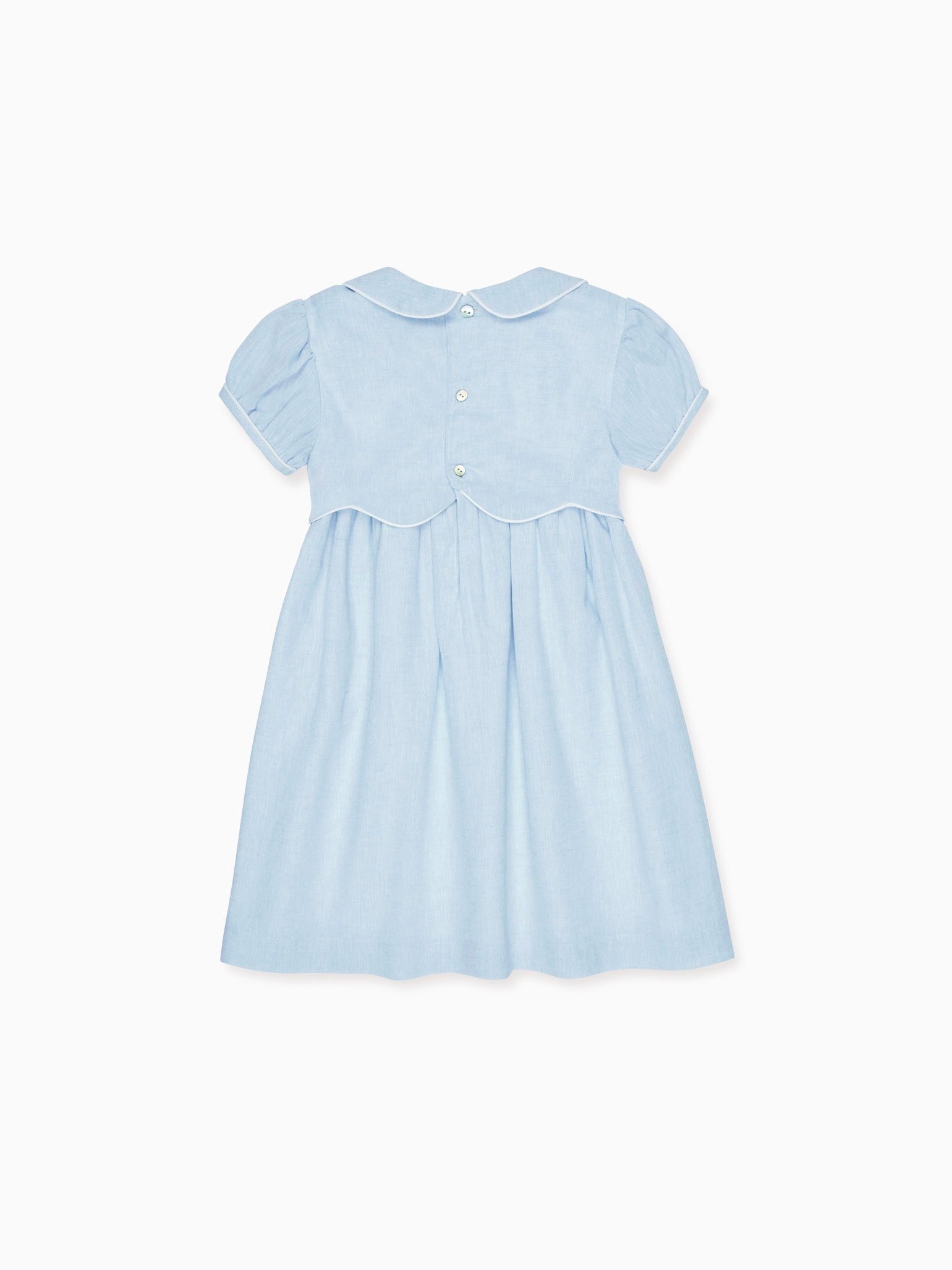 Dusty Blue Romina Girl Dress