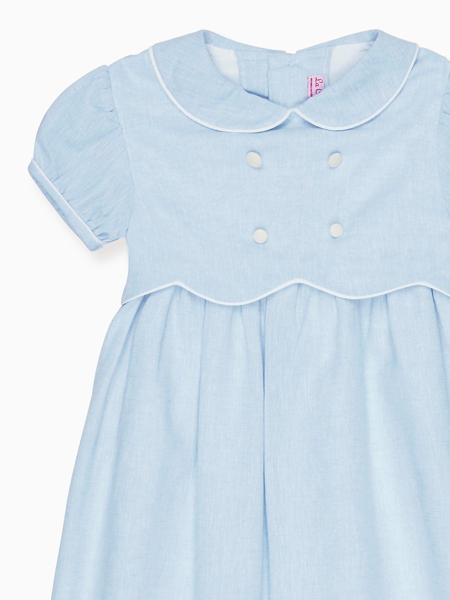 Dusty Blue Romina Girl Dress