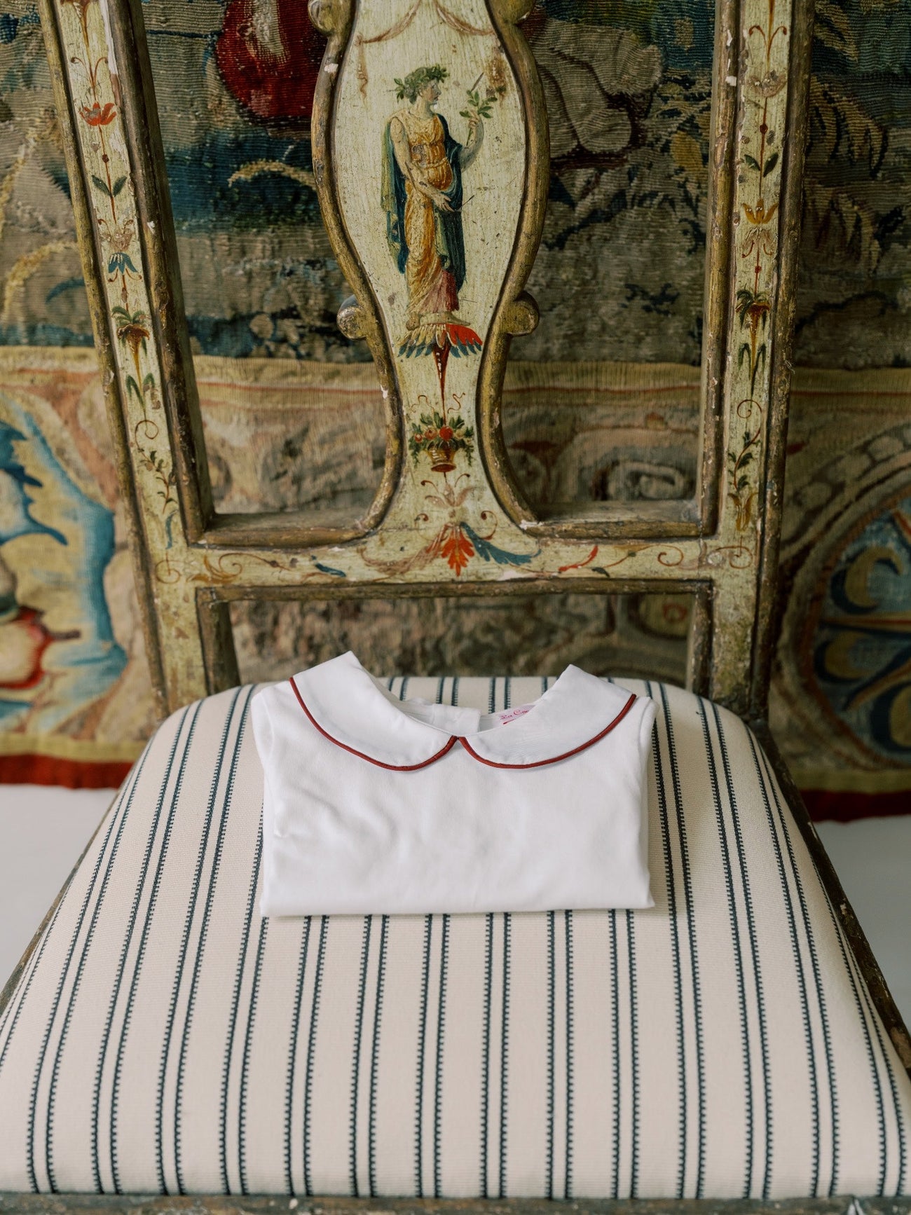 Burgundy Romo Long Sleeve Baby Top