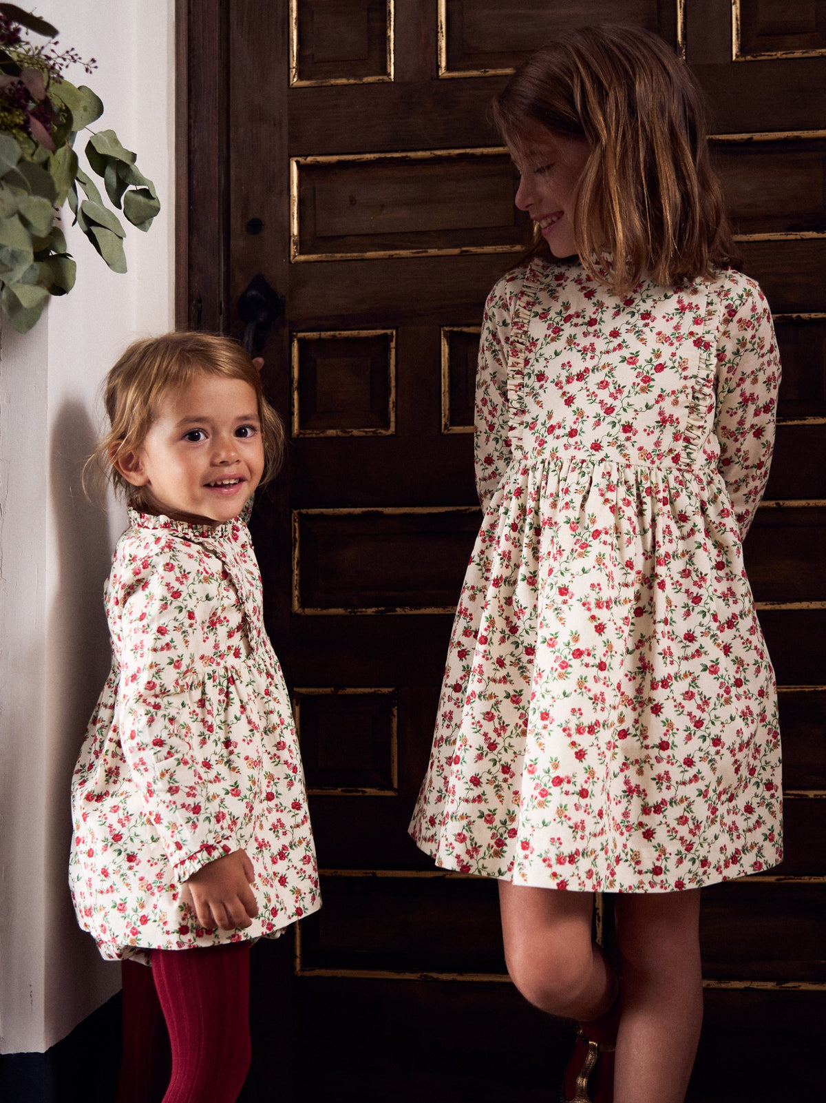 Ivory Floral Rosaura Baby Girl Set