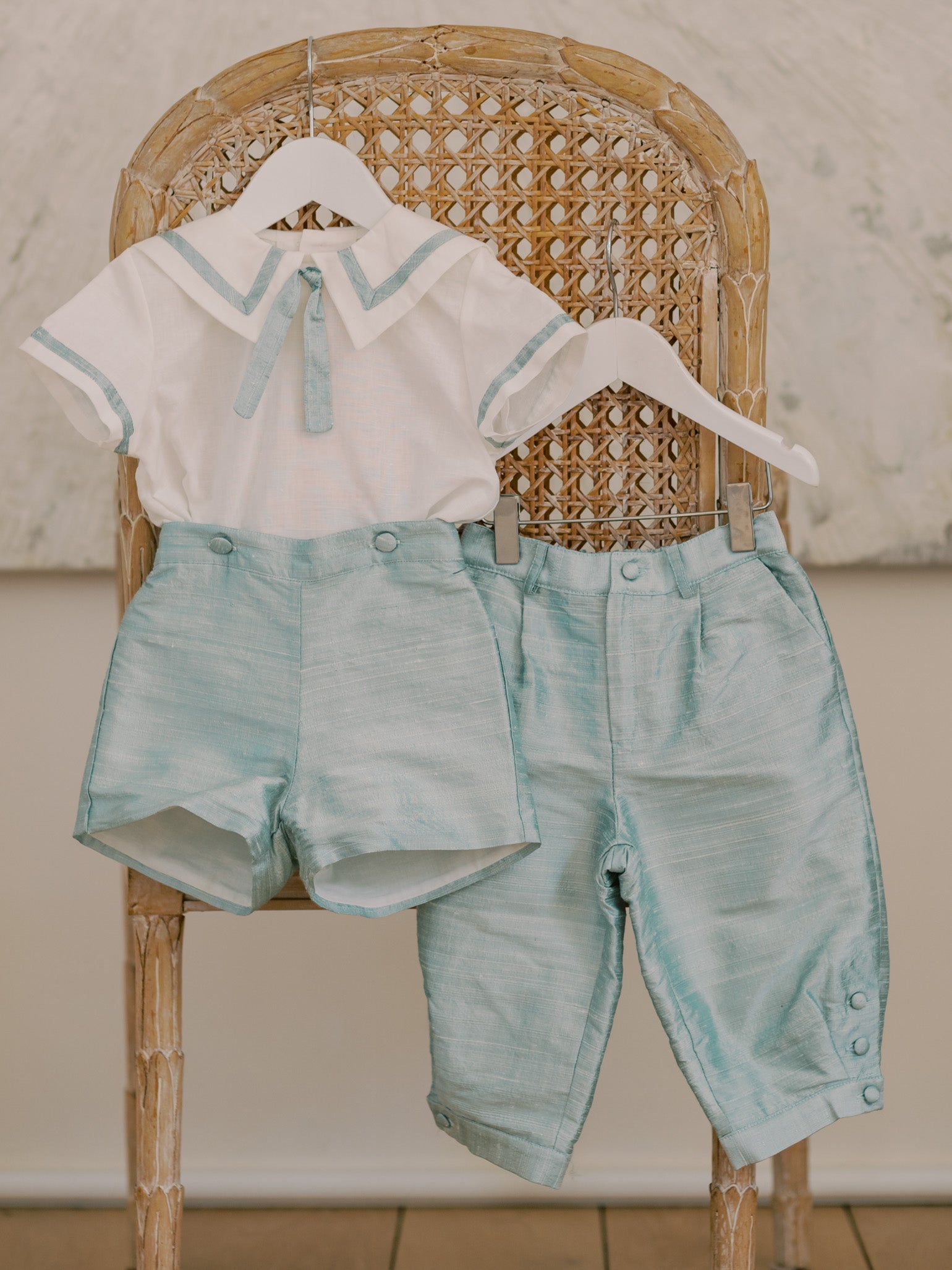 Sage Green Lupino Silk Boy Knickerbocker