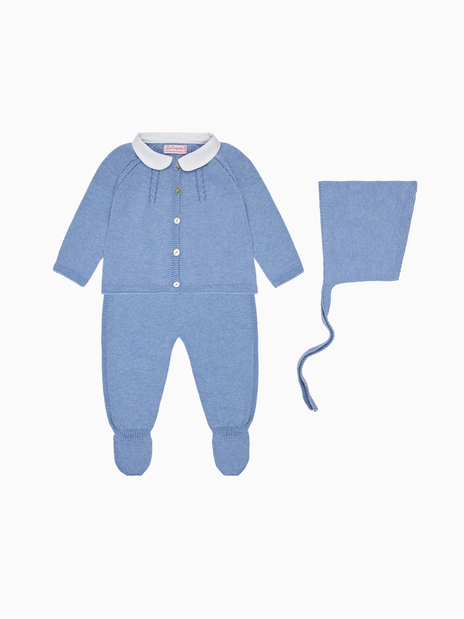 Blue Samson Cotton Baby Knitted Gift Box Set