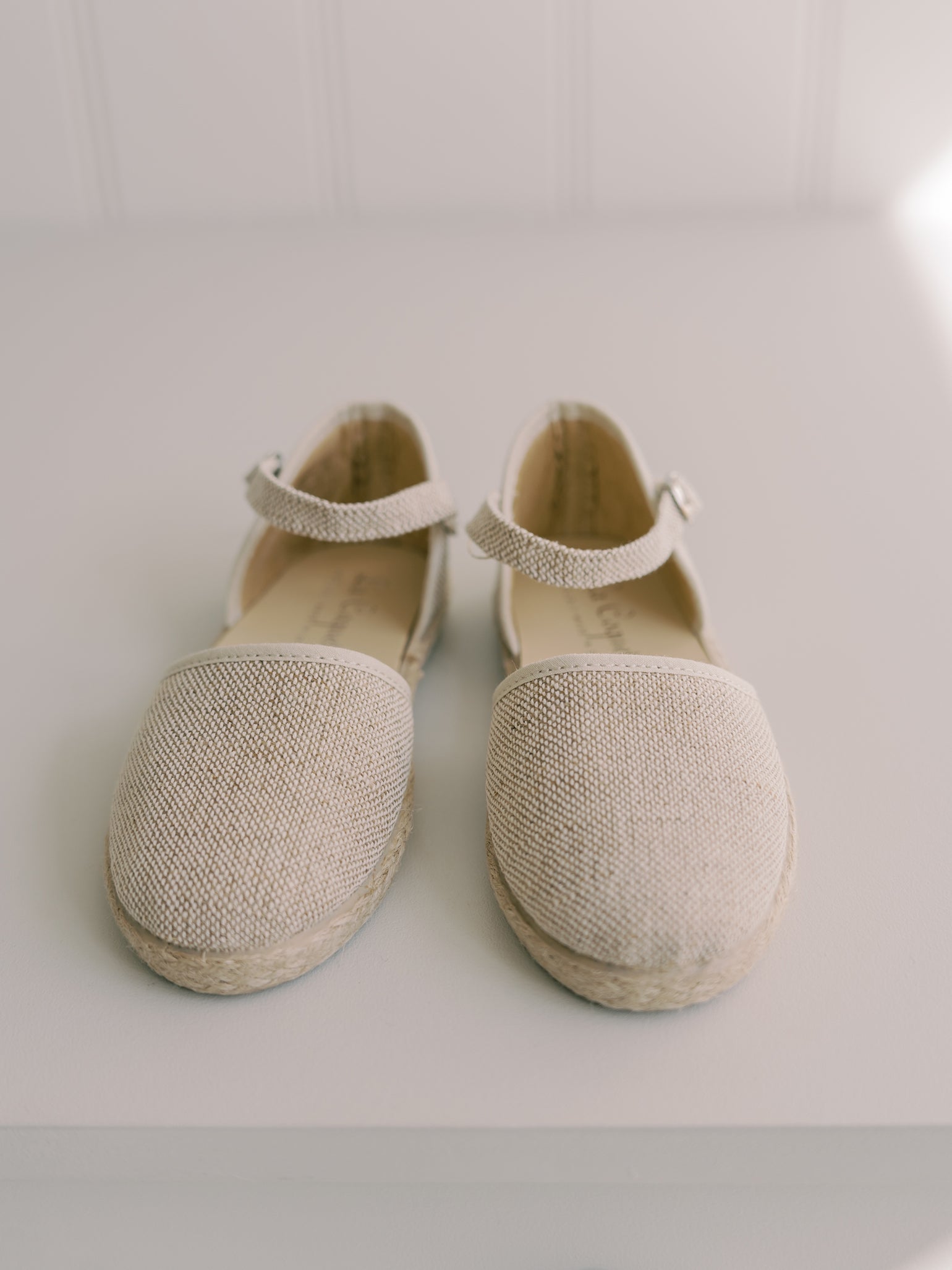 Sand Olivia Canvas Girl Espadrille