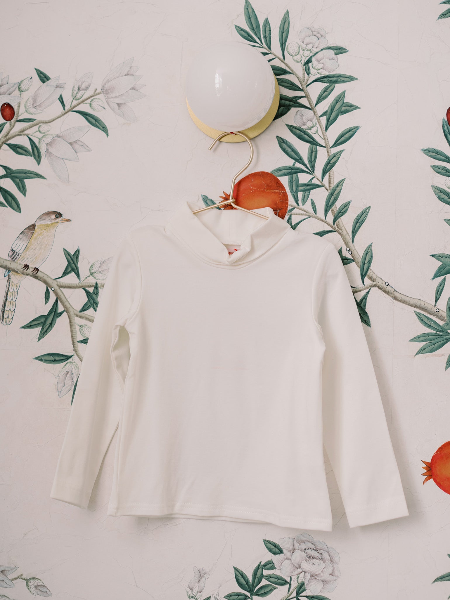 Ivory Jersey Sarto Kids Top
