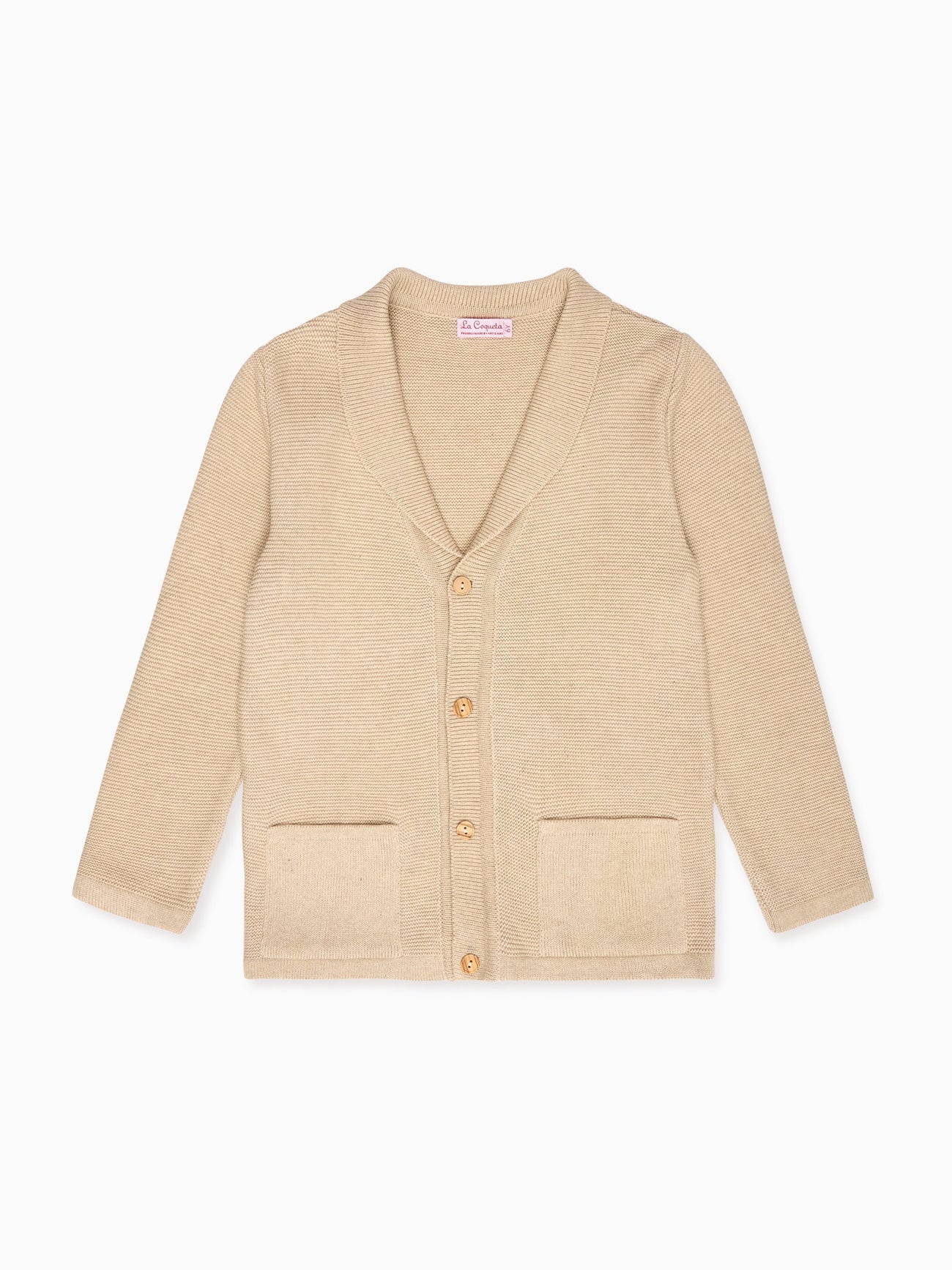 Camel Selvas Cotton Boy Cardigan