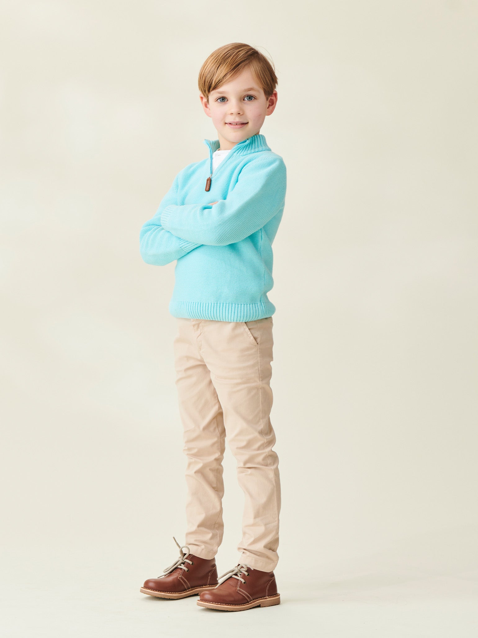 Aqua Sonny Boy Cotton Jumper