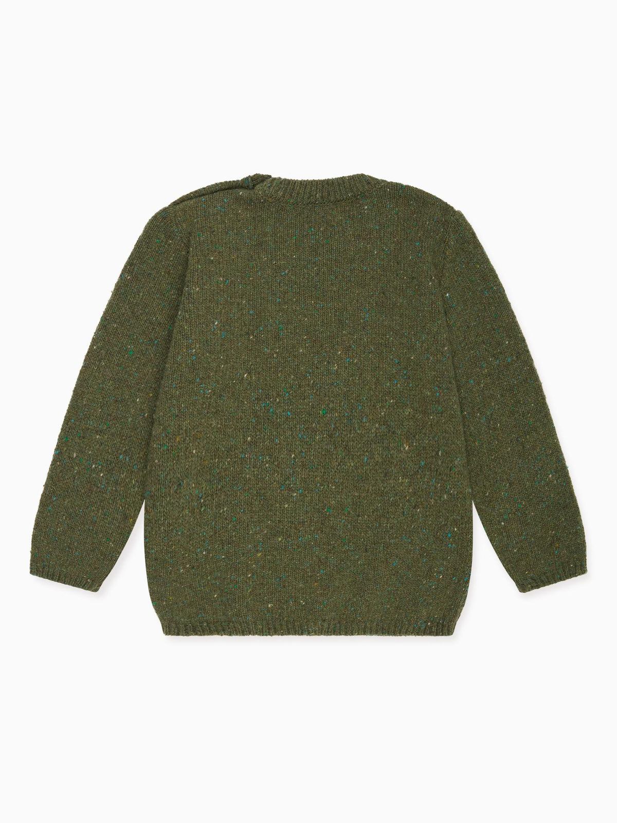 Olive Bromo Merino Boy Jumper