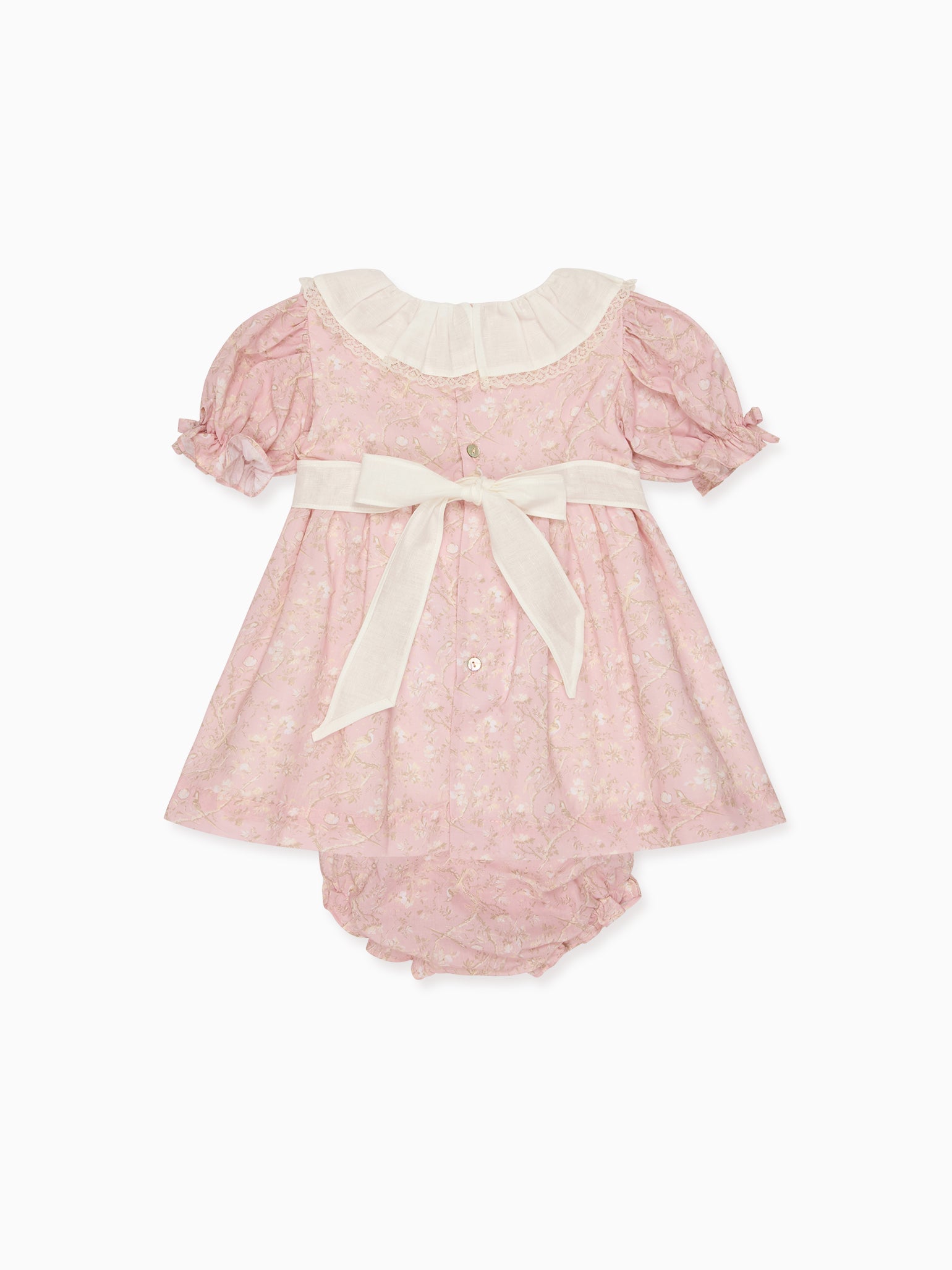 Pink Toile Teresa Baby Girl Set
