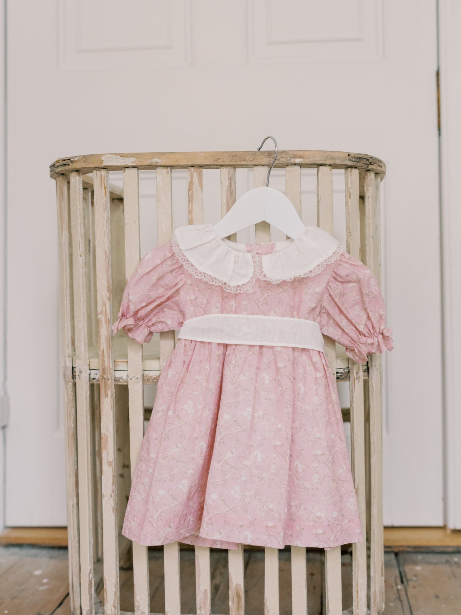 Pink Toile Teresa Baby Girl Set