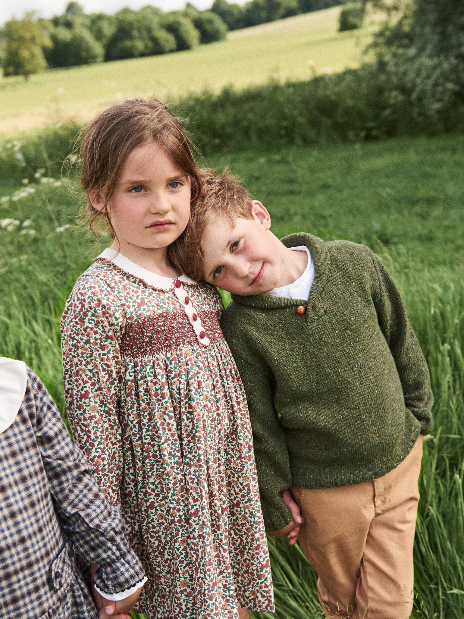 Olive Green Goyo Merino Boy Jumper