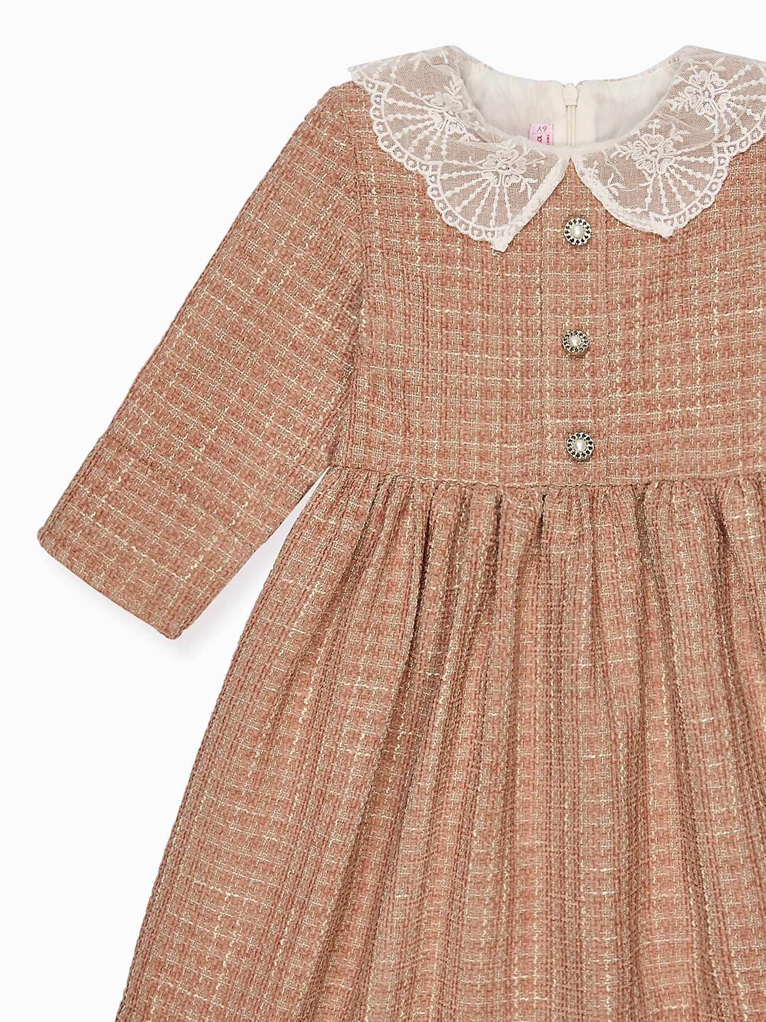 Pink Theodora Girl Dress