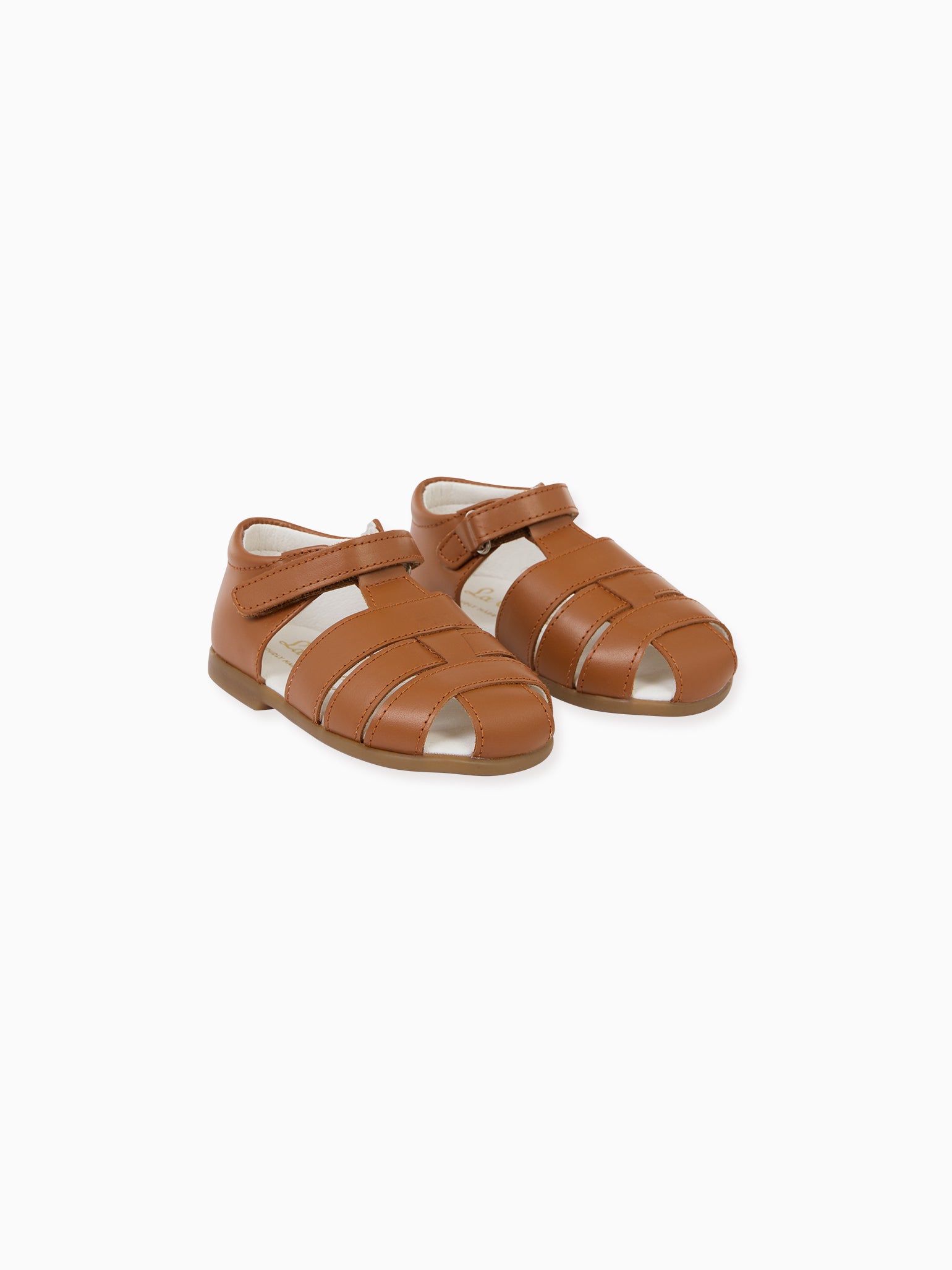 Tan Toledo Leather Toddler Sandal