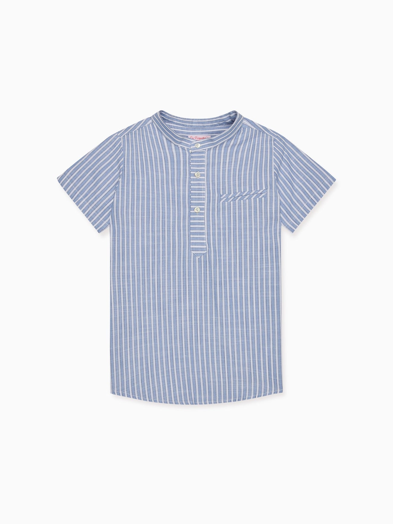 Blue Stripe Arcos Boy Shirt