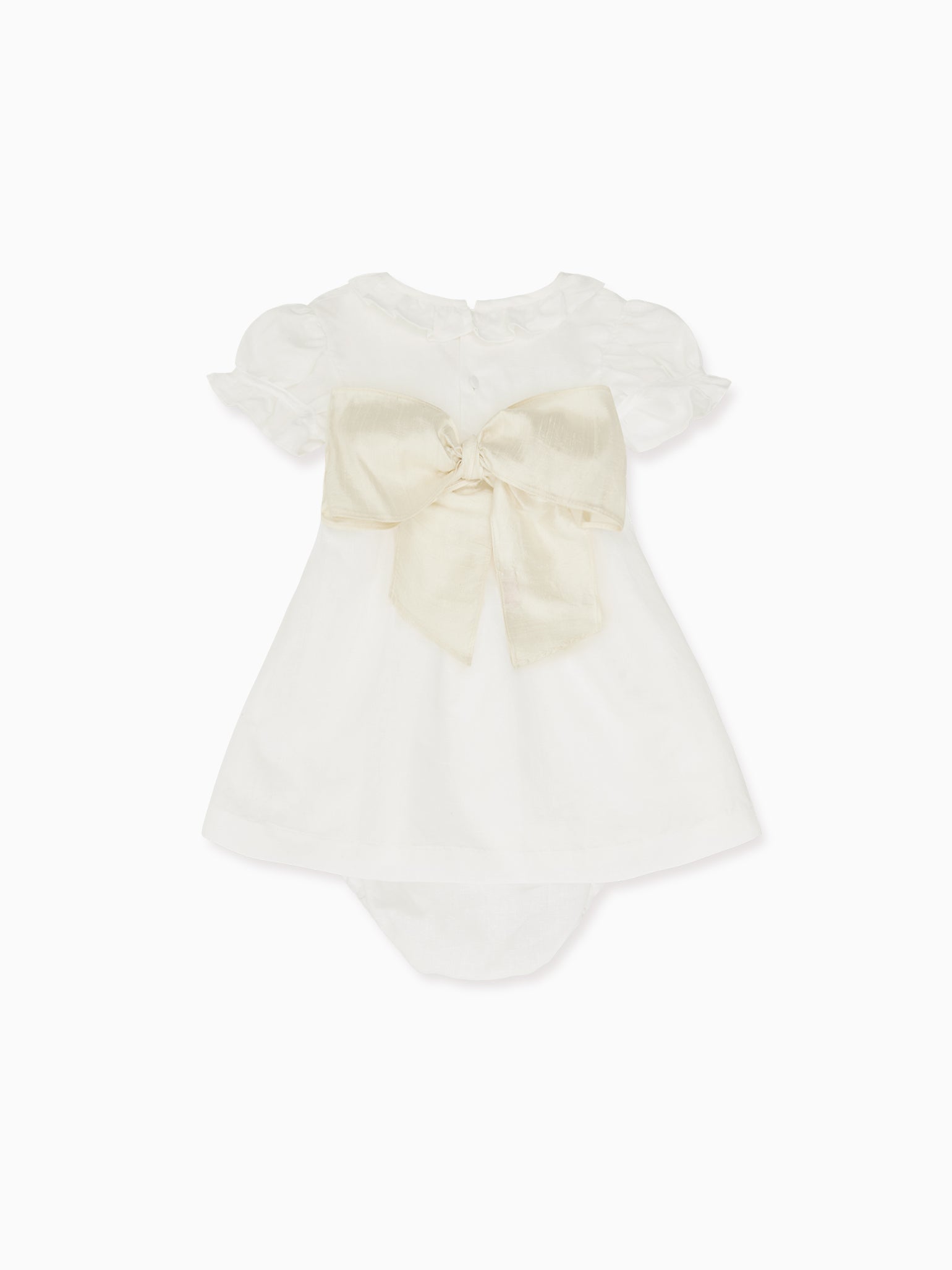 White Vega Ceremony Baby Girl Set