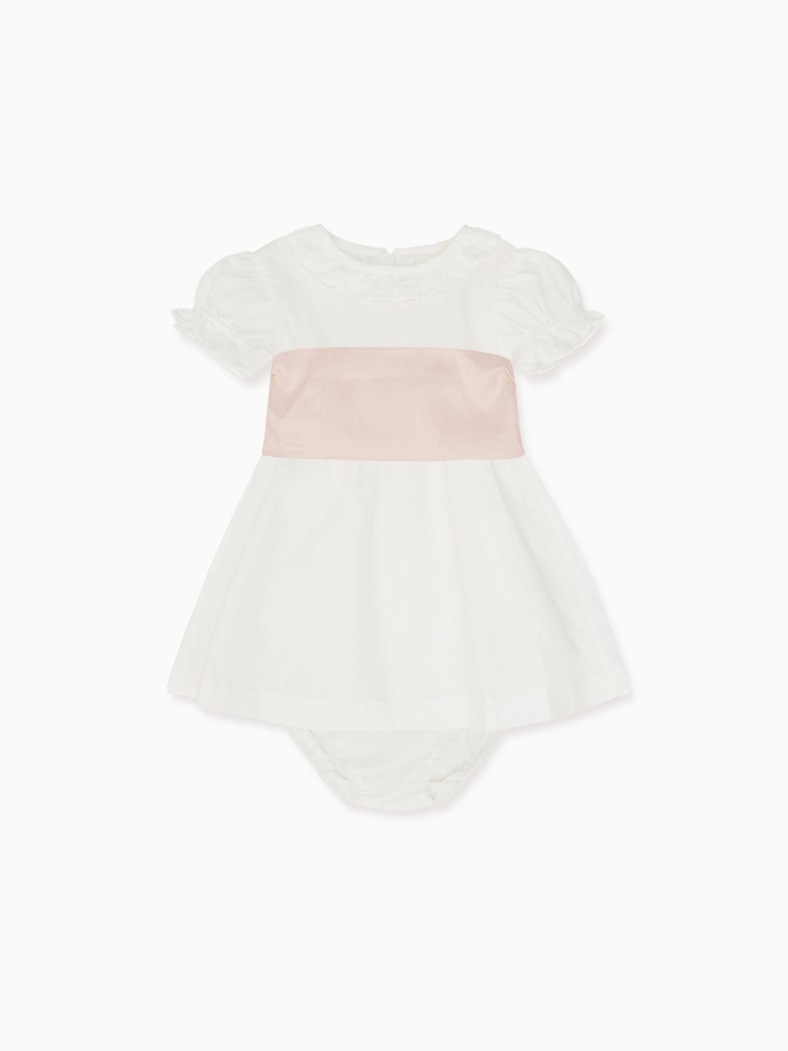 White Vega Ceremony Baby Girl Set