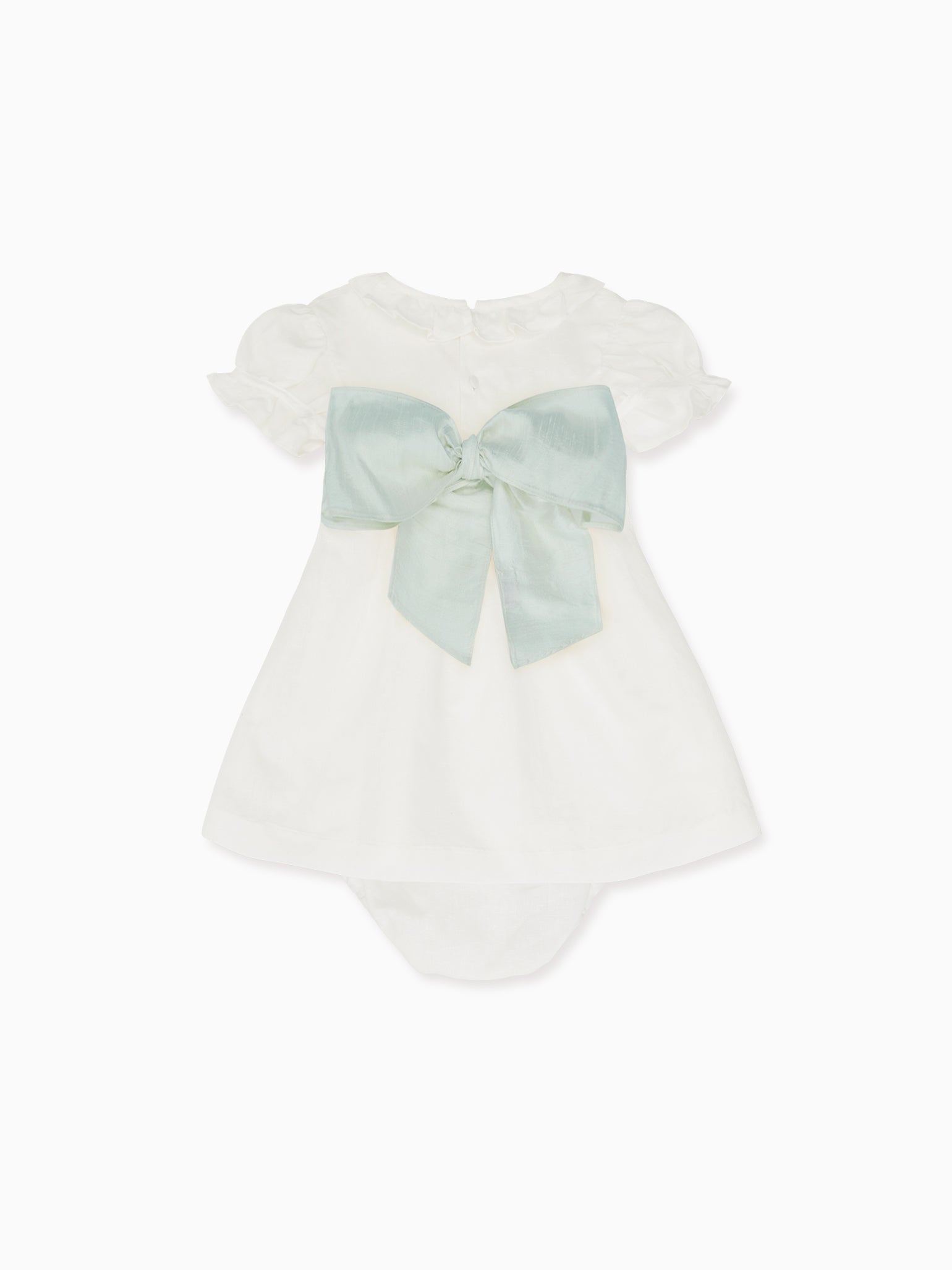 White Vega Ceremony Baby Girl Set