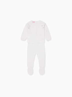 Ivory Zoraida Cashmere Baby Set