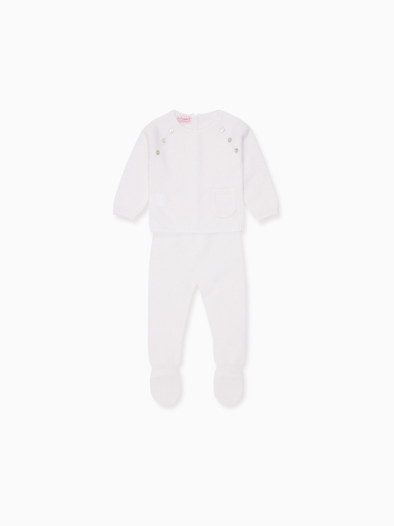 Ivory Zoraida Cashmere Baby Set