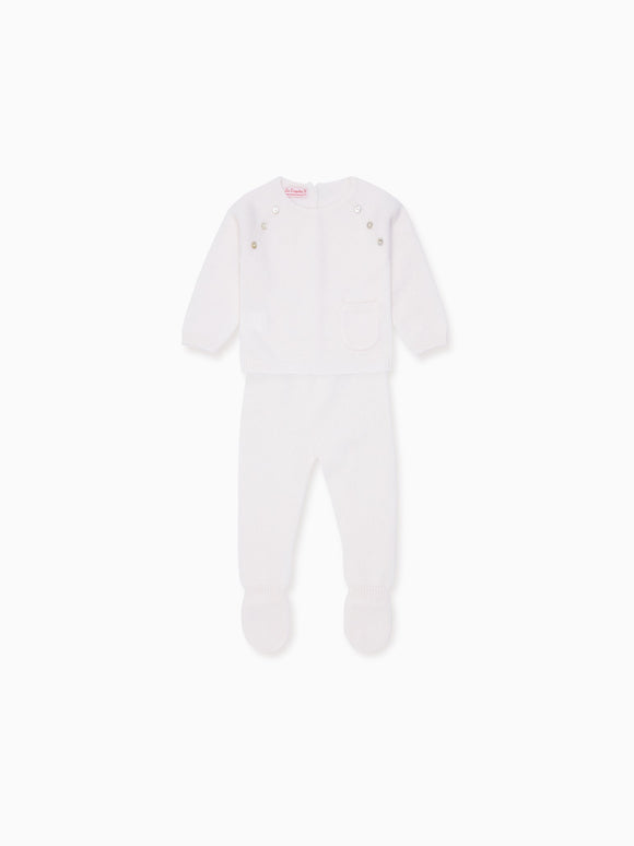 Ivory Zoraida Cashmere Baby Set